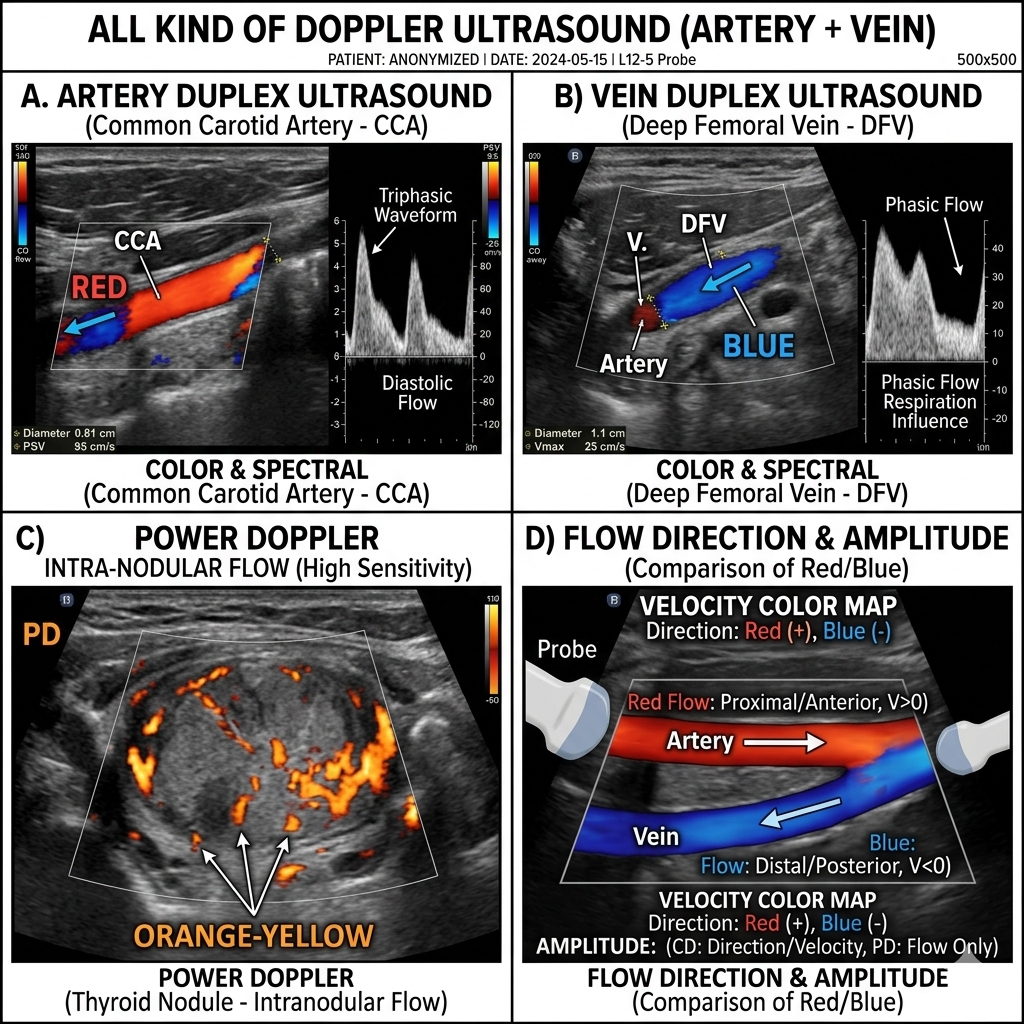Doppler (Both Artery + Vein)